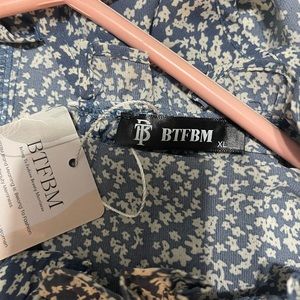 New with tags, BTFBM sleeveless dress, size medium.